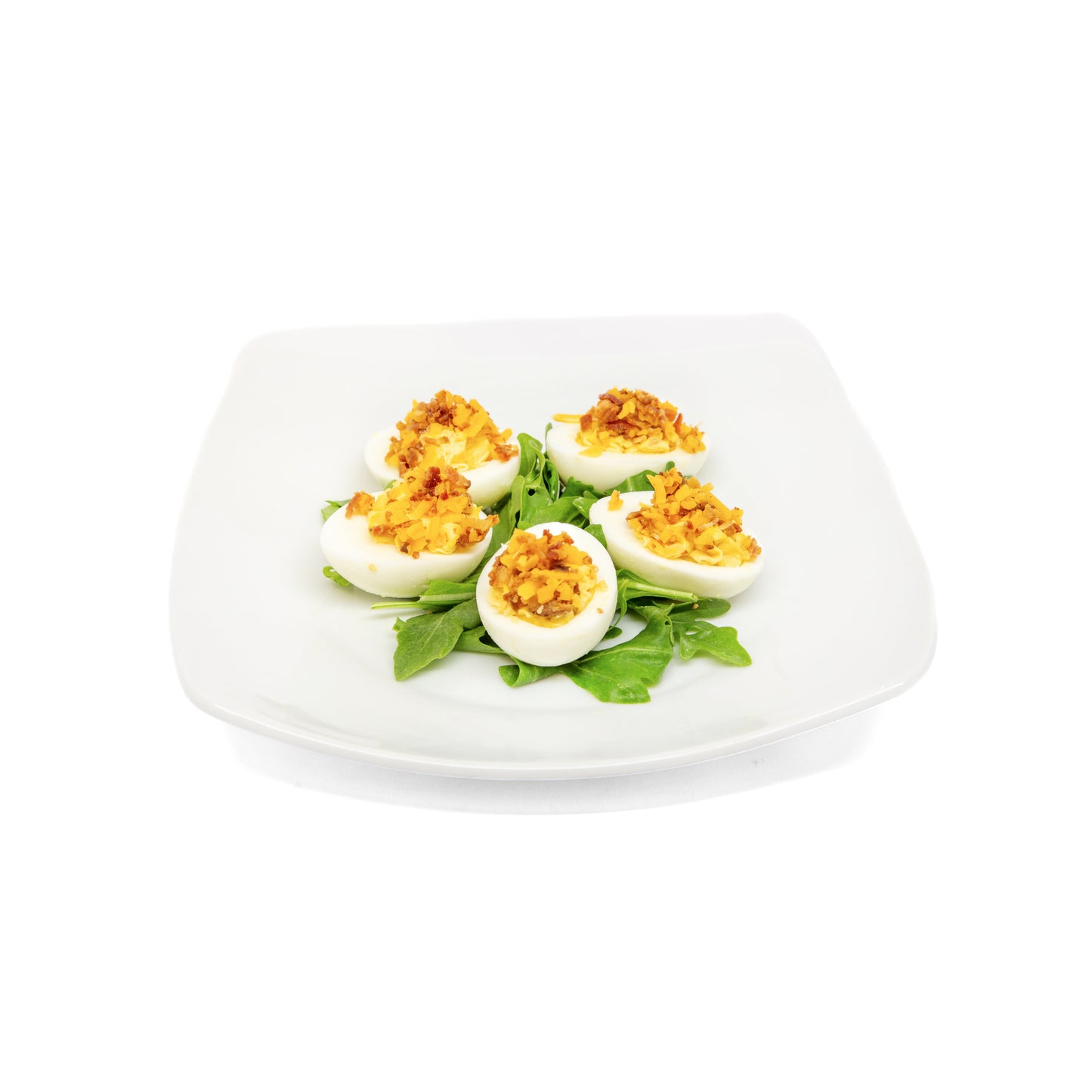 Bacon & Cheddar Deviled Eggs